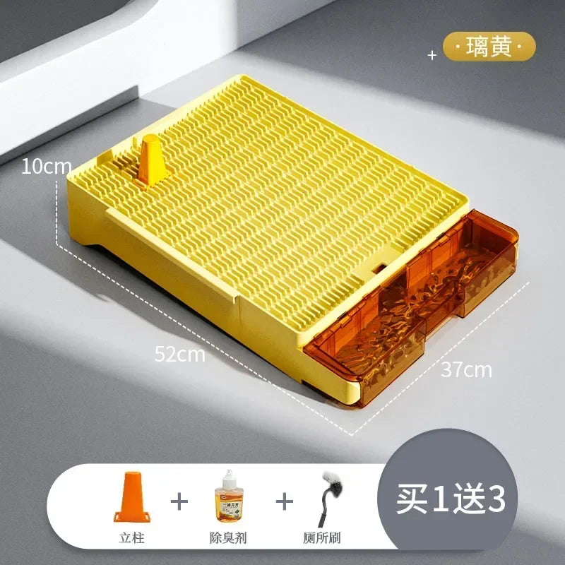 Large Sand Basin Dog Toilet Puppy Accessories Puppy Training Pads Potty Dog Toilet Stuff Collector Orinal Perro Pet Products