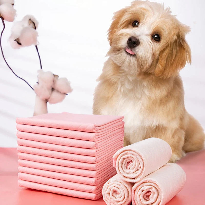 7-20pcs Super Absorbent Dog Cat Disposable Diaper Thick Deodorant Puppy Pet Urine Diaper Pad Mat Cat Litter Toilet Dogs Products