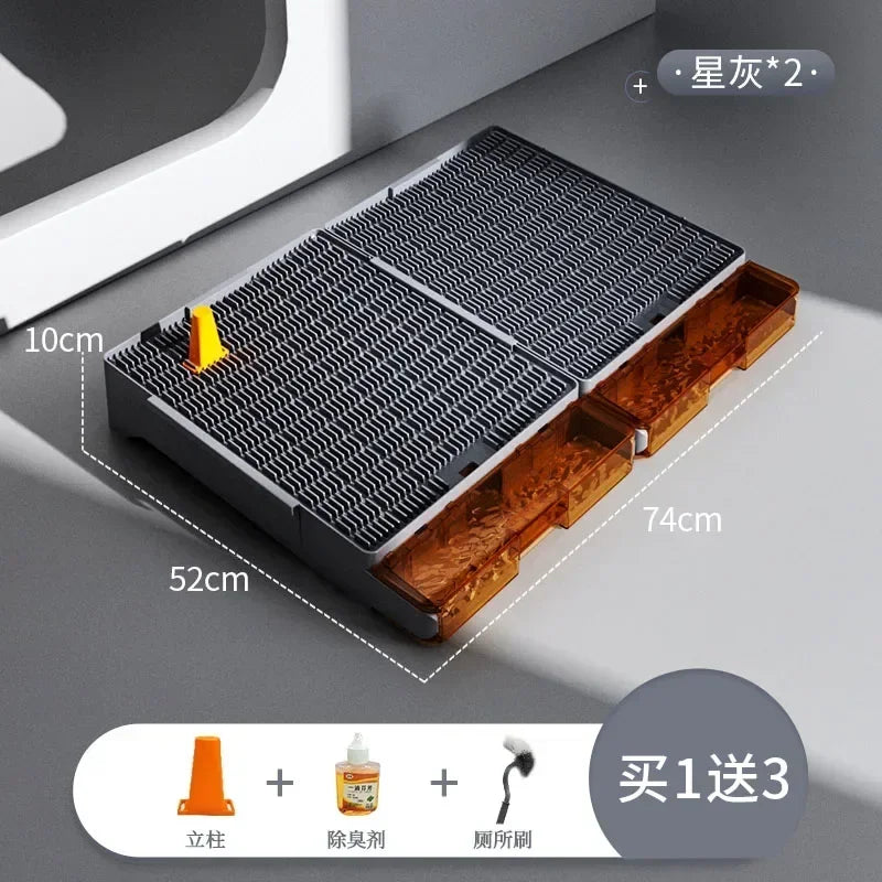 Large Sand Basin Dog Toilet Puppy Accessories Puppy Training Pads Potty Dog Toilet Stuff Collector Orinal Perro Pet Products