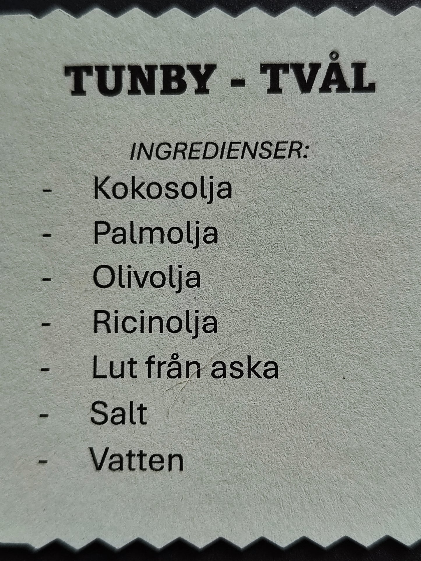 Tvål hemmagjord från naturen 100gr