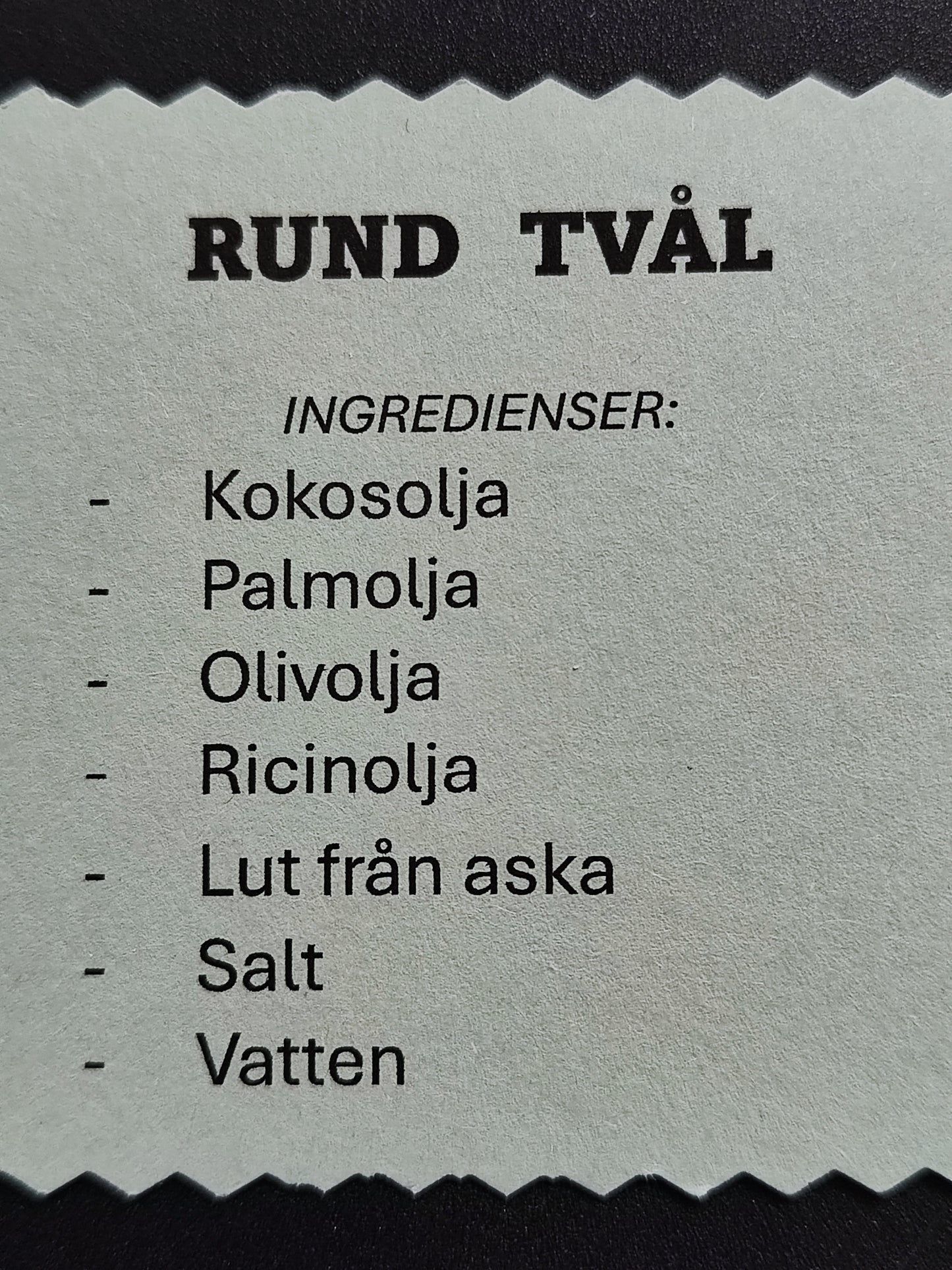 Tvål hemmagjord från naturen 100gr